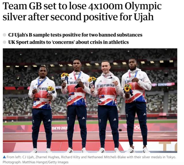 如意体育在线网站-英媒:乌贾或将面临4年禁令 英国田径危机仍在继续